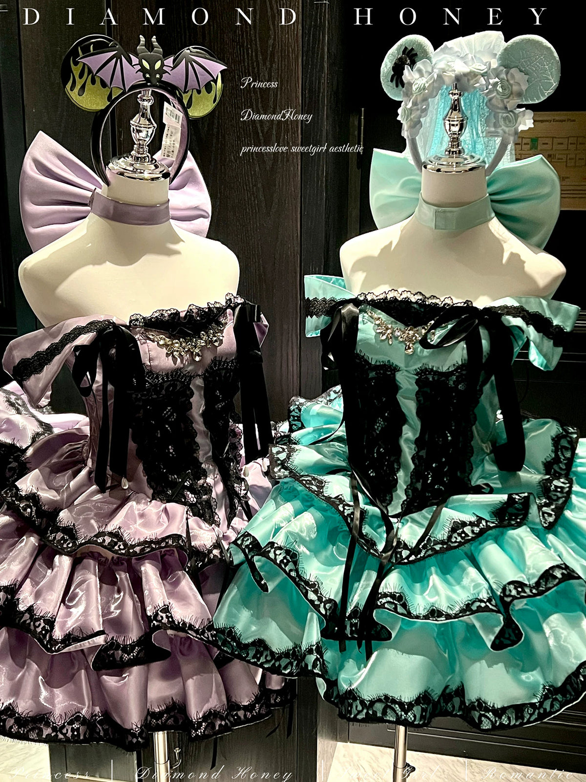 Halloween Ghostly Mini Dress Set