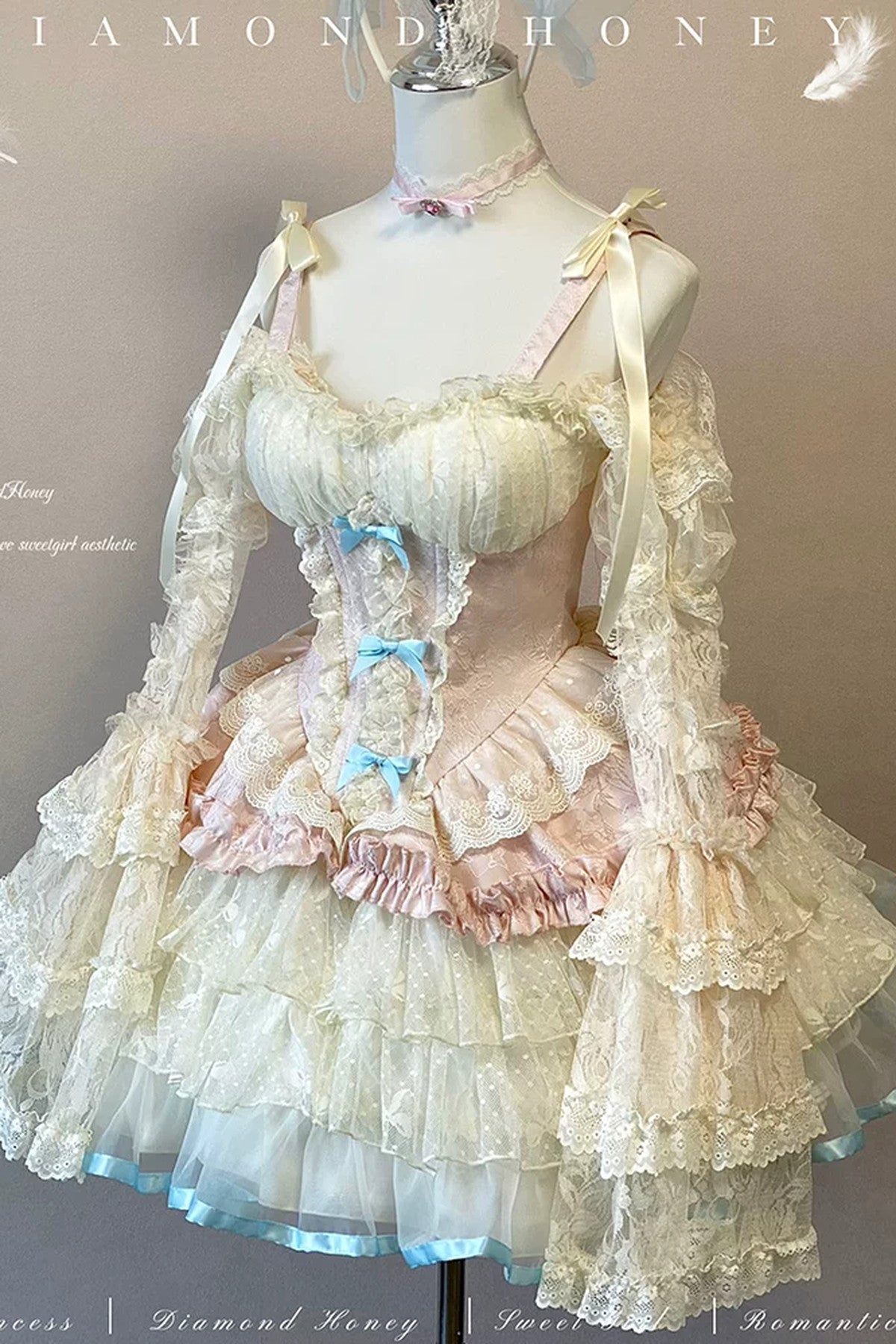 Dreamy Peach Ballet Dress