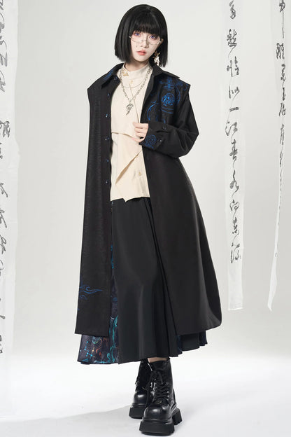 Unisex New Chinese Style Windbreaker
