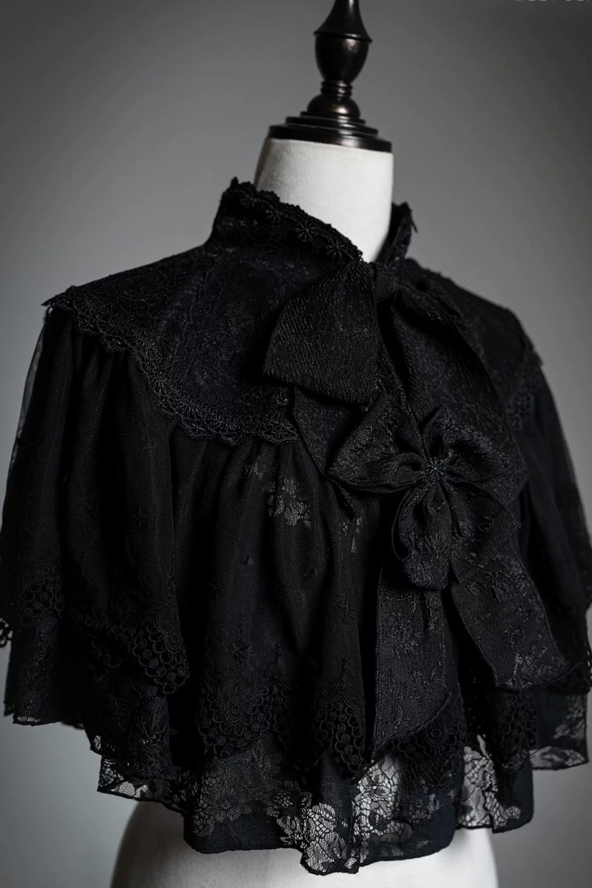 Gothic Embroidered Lolita Dress Set