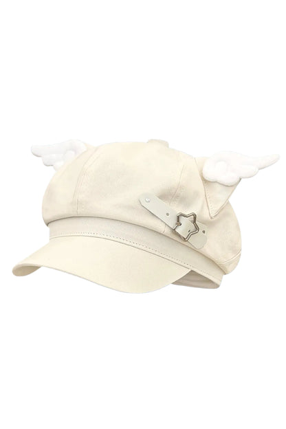 Thin Versatile Sweet Otaku-Style Octagonal Hat
