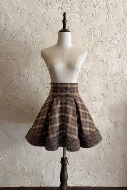 Cape Sweater Dress Skirt Set-Up