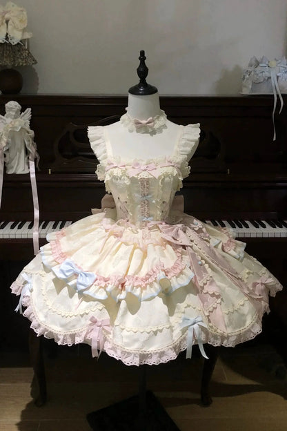 Robe crème style ballet