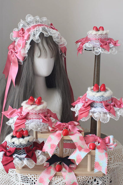 Strawberry Cake Lolita Headband