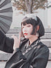十二支プリントハイウエストプリーツスカート