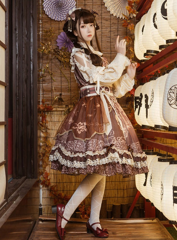 Cross shoulder waist Mark Ribondeless