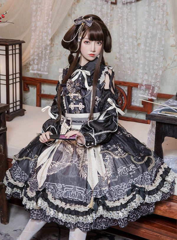 Cross shoulder waist Mark Ribondeless