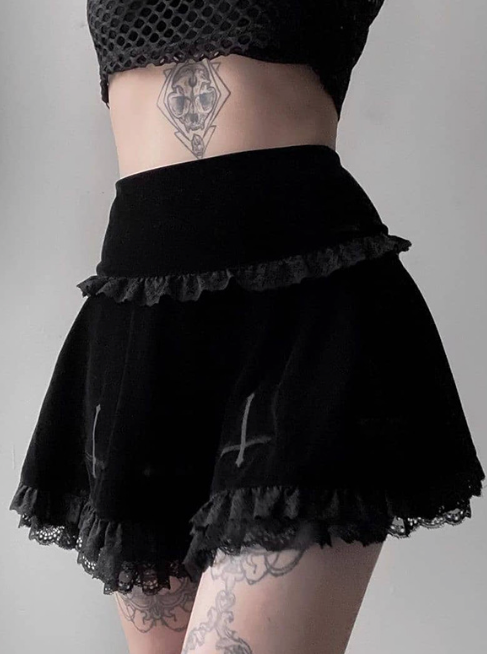 Pricing Design Sense A Line Hot Girl Skirt