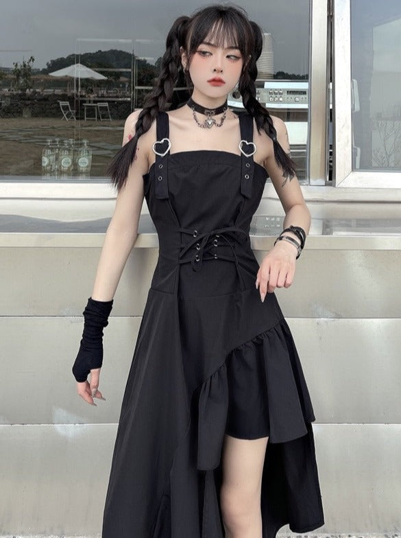 Asymmetrical Corset Jumperskirt