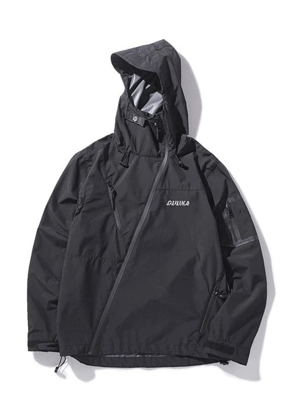 Street Sporty Windbreaker Hoodie Jacket