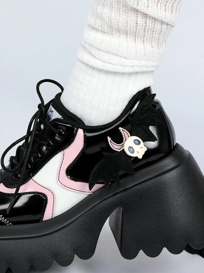 Pink Design Volume Shoes