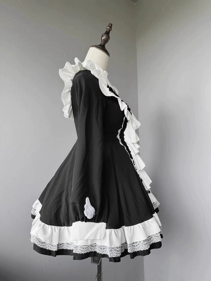 Gothic Sister Frilly Ard Short Dress