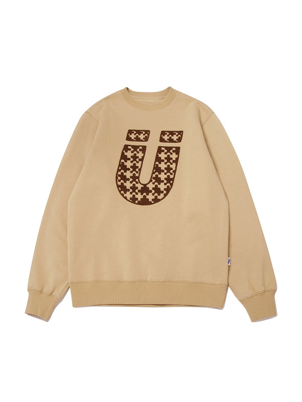 Trendy Logo Mode Brown Over Trainers