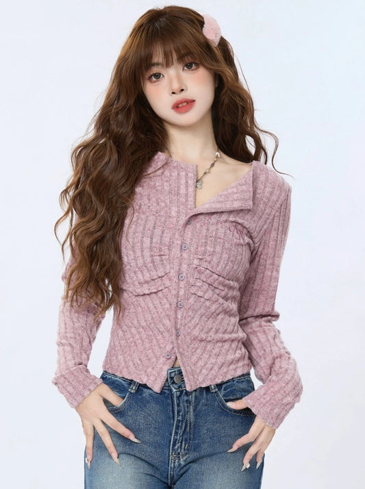 Dusty Button Cardigan