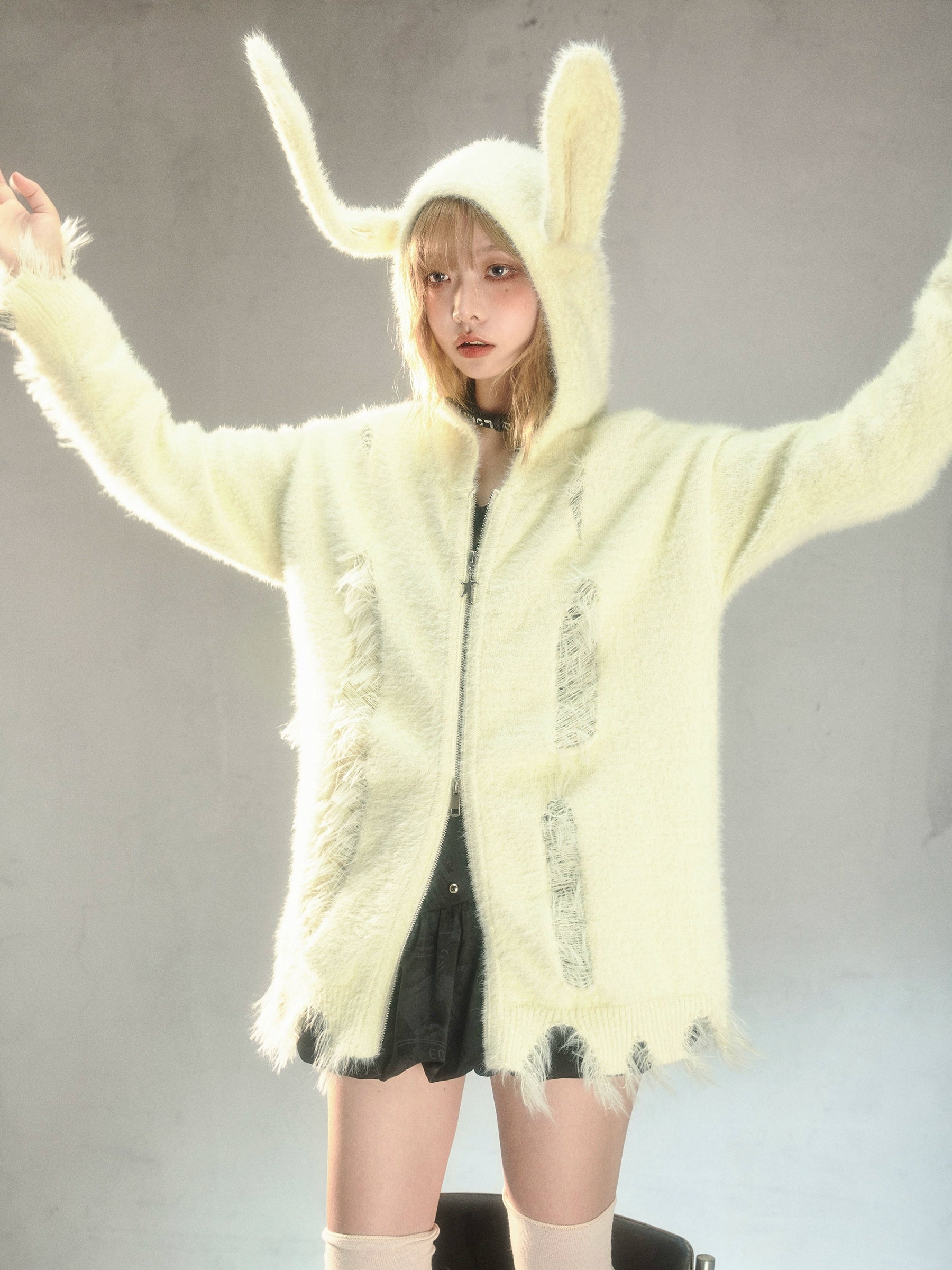 Next bunny 2025 ears cardigan
