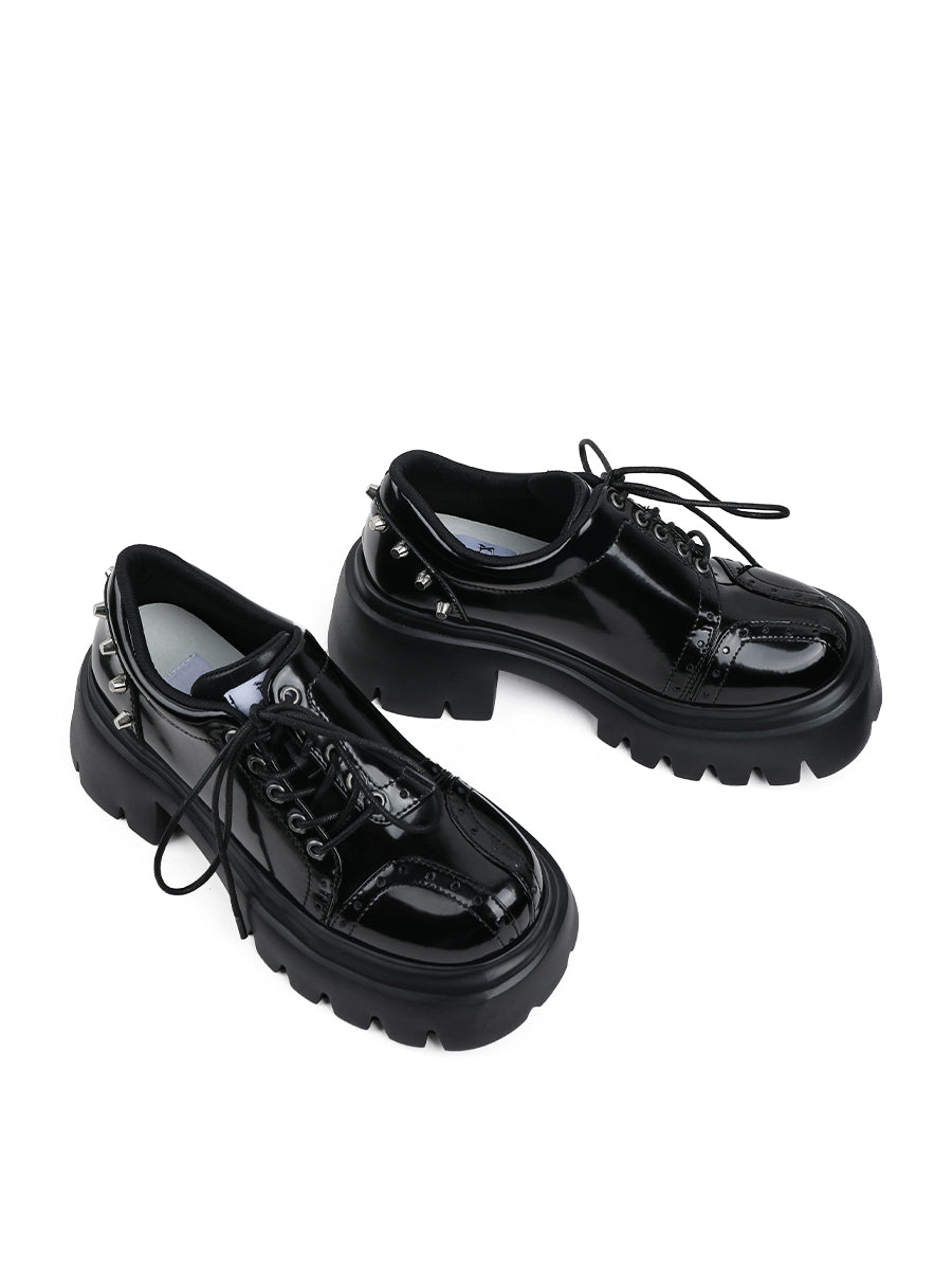 Joual Style Patent Leather Shoes