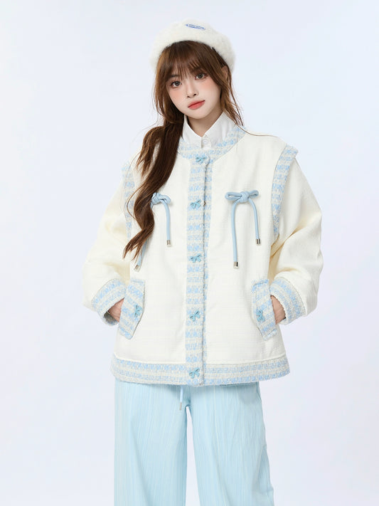 Sweet Milky Spring Colour Jacket