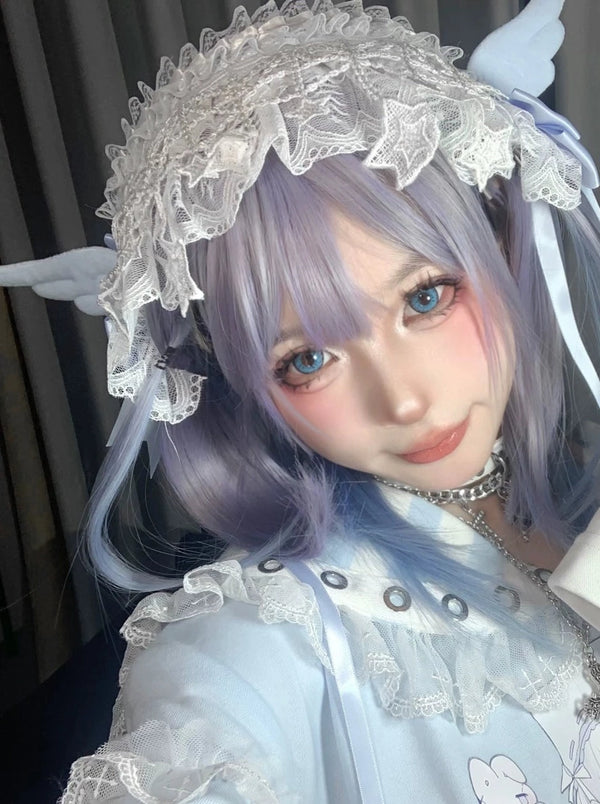 Subculture lace hair band