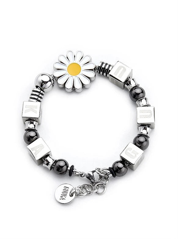 リトルデイジースクエアロゴブレスレット