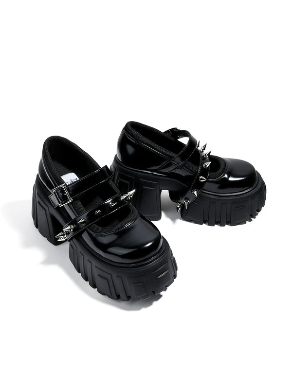 Little Black Belt Volume Shoes