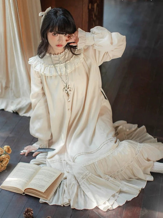 Freesia French Retro Tencel Lace Elegant Dress [Reserved].