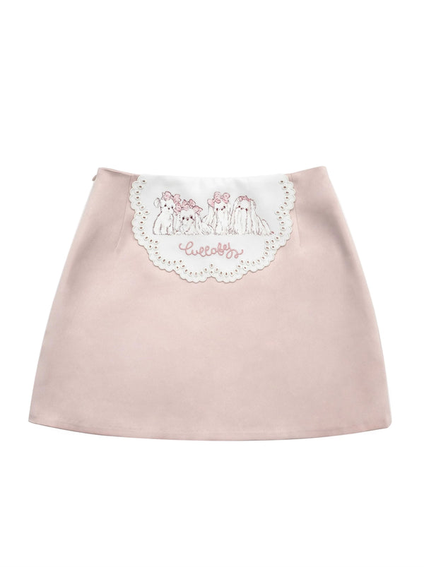 Lolita Cream Maltese Hip Scart [Reserved Product]