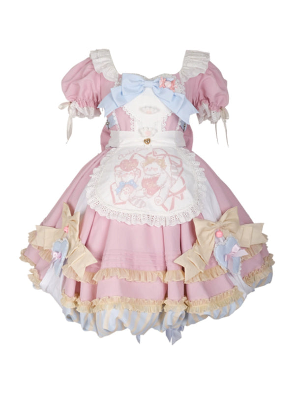 Leopard Cat Sweet Lolita Dress