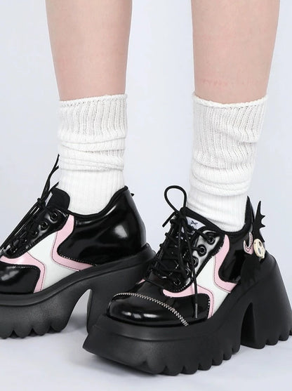 Pink Design Volume Shoes