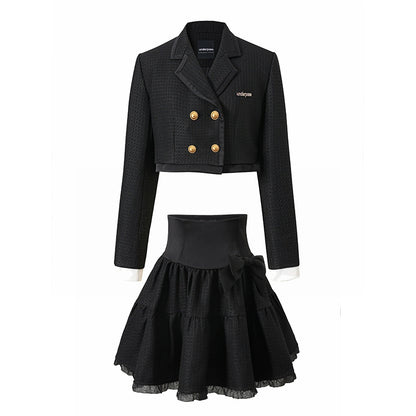 Black Gold Double Breaest Jacket + High West Ribbon Chu Chukart Suit [예약 제품]