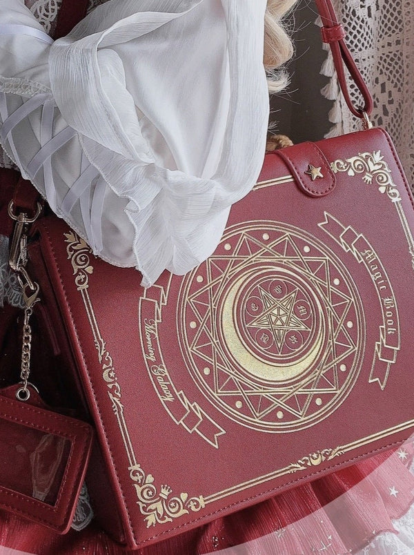 Magic book antique bag