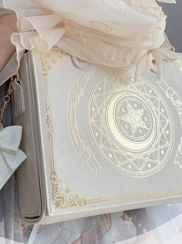 Magic book antique bag