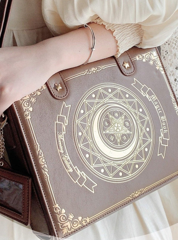 Magic book antique bag