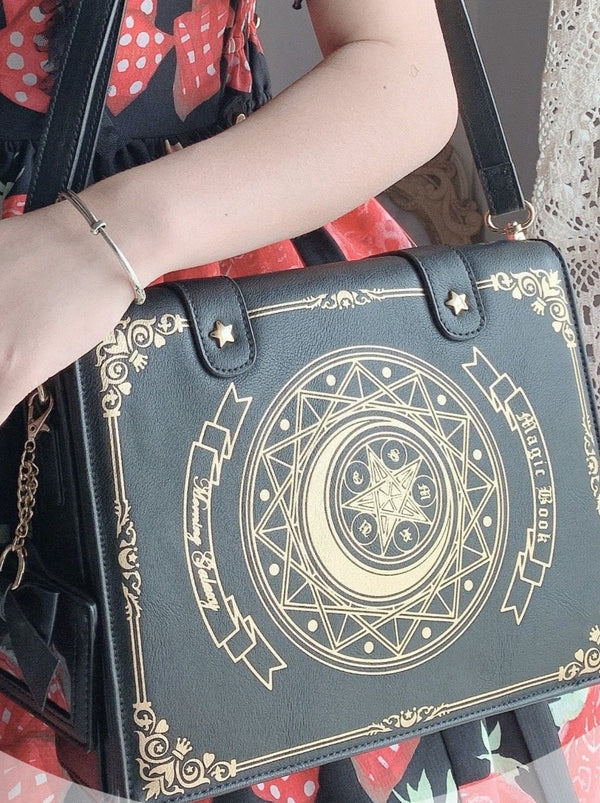Magic book antique bag