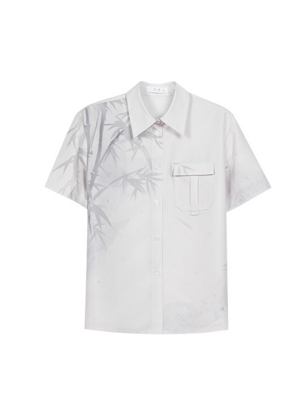 チャイナガレッジベルトスカートパンツセットアップ