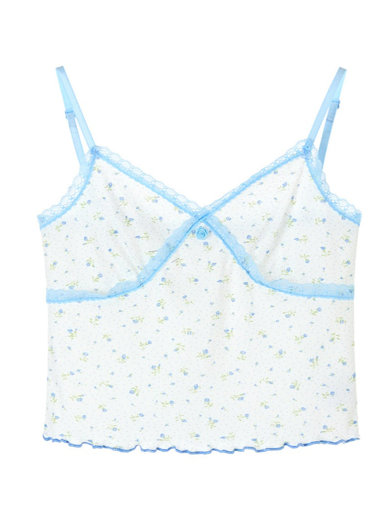 Blume Spitze Sommer Camisole