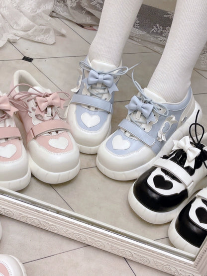 Lolita color-matching sports shoes