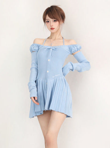 오프셜리브론프리츠완피스+롱스리브아우터카바 