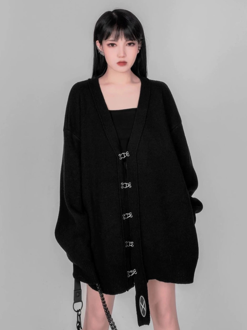 Monster Tassel Knit Cardigan