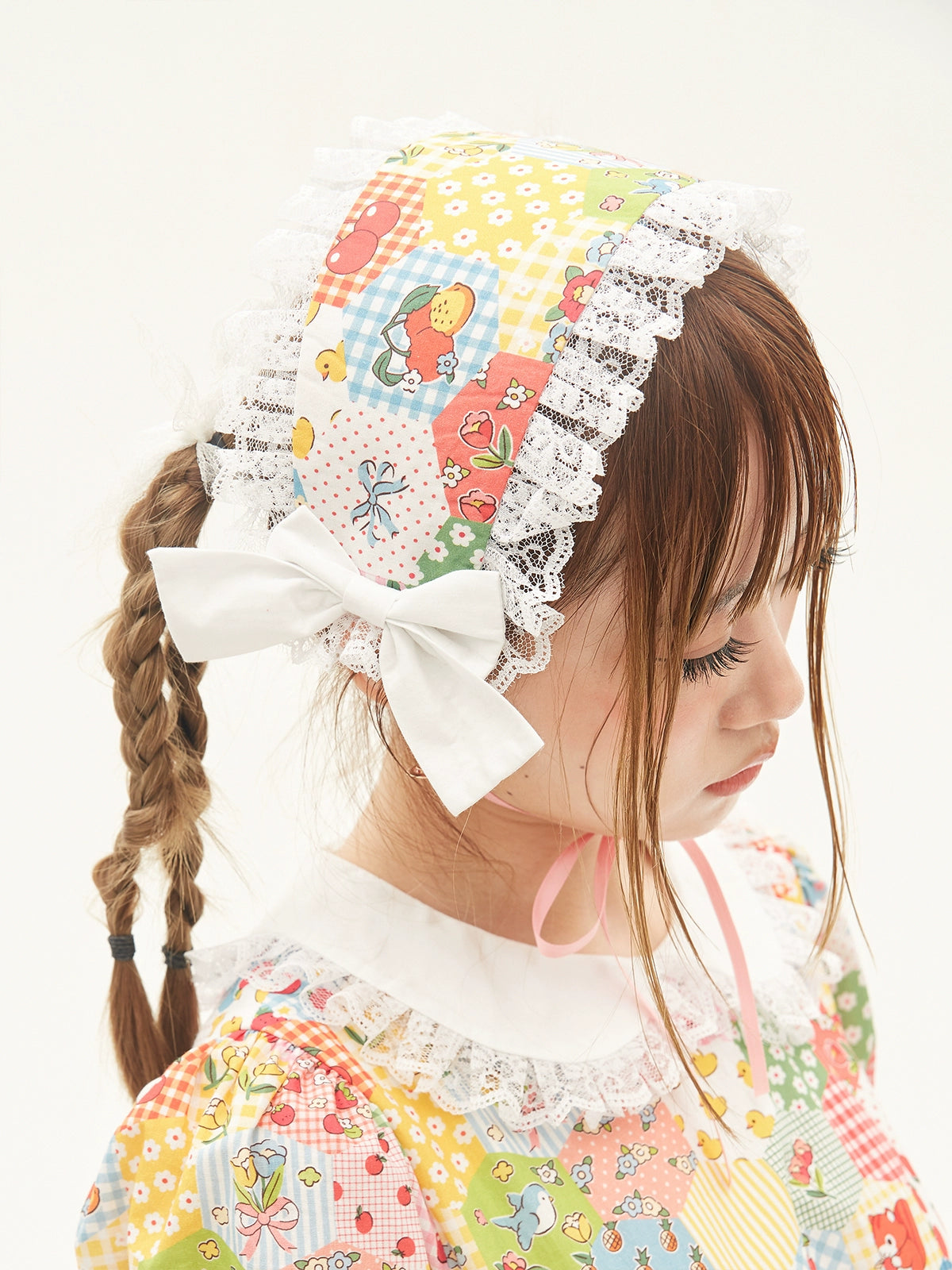 Patchwork Lace Design Hair Accessories