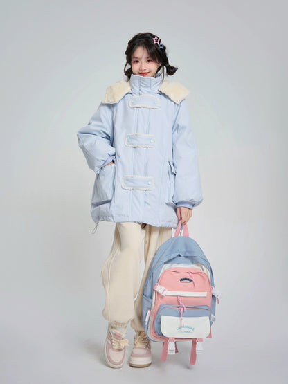 Wardrobe Suite Pastel Short Down Jacket