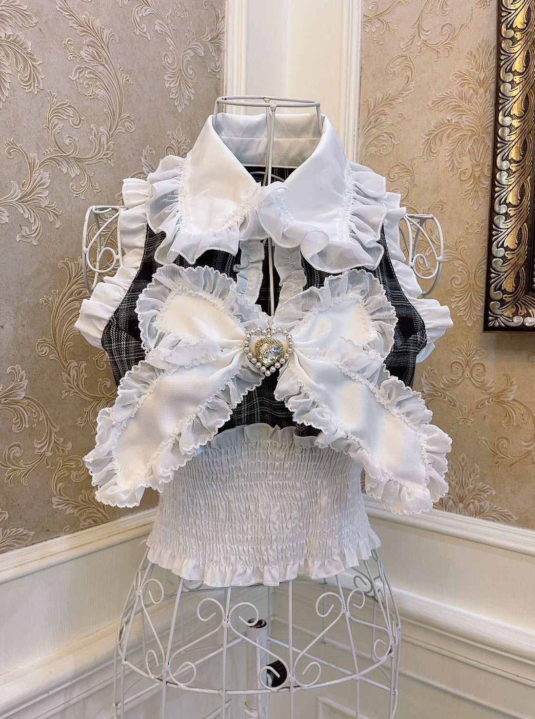 Maid French Vitality Girl Tops