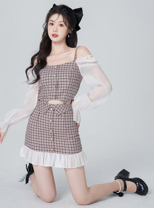 팝스리크스스판드르트팝스+프릴스카르트 