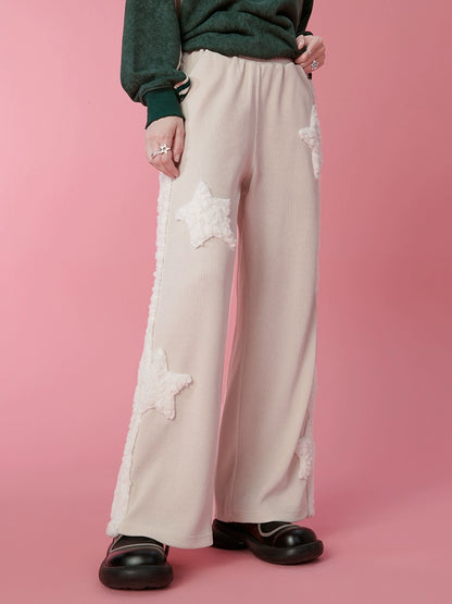 Star Casual Straight Loose Style Pants