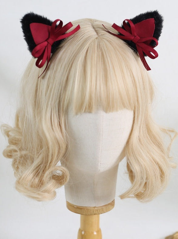 Cat ear mine headdress