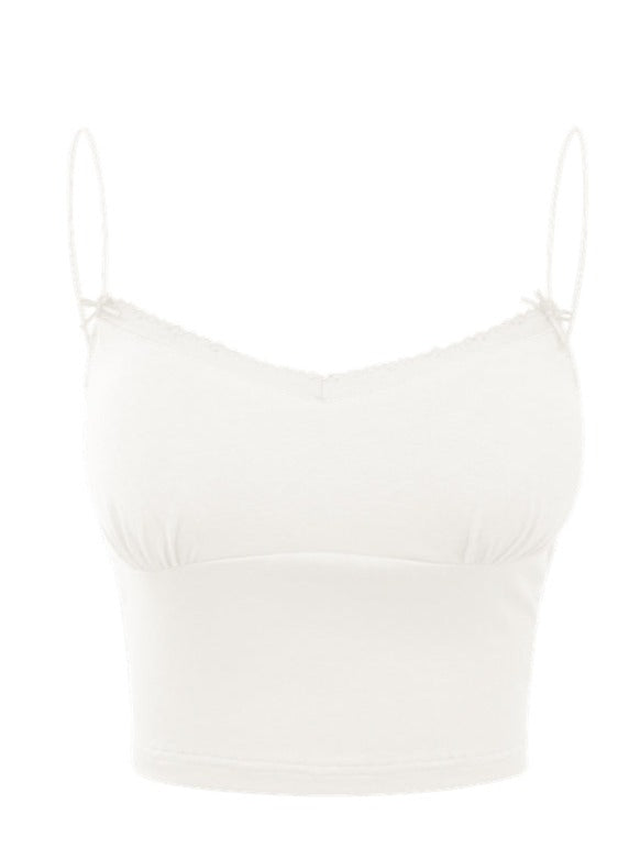 Inner camisole with creamy limft pad