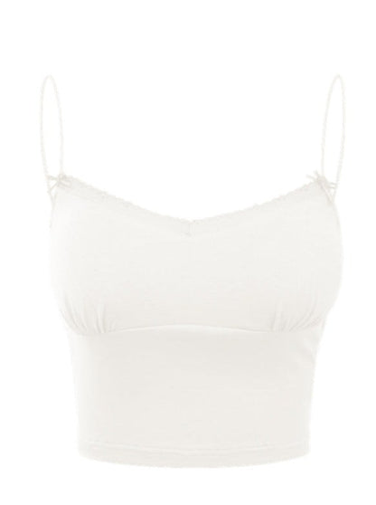 Inner camisole with creamy limft pad