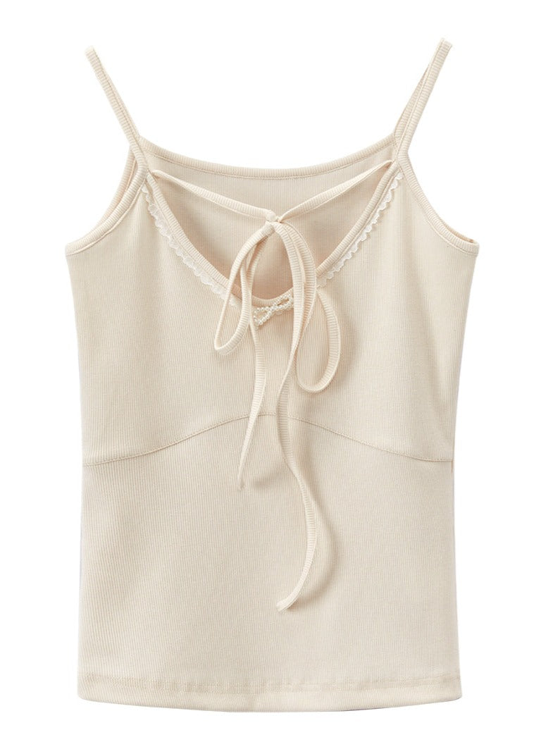 Slim Sleeveless Inner V-Neck Camisole