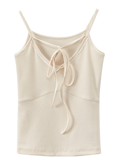 Slim Sleeveless Inner V-Neck Camisole