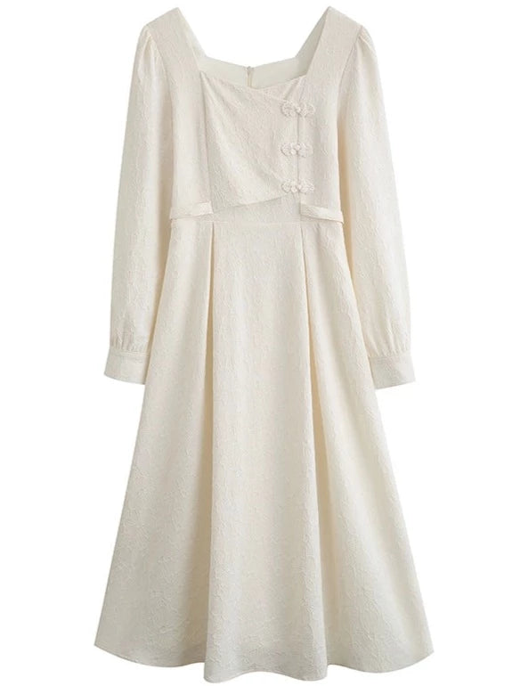 French Retro Girly Dress