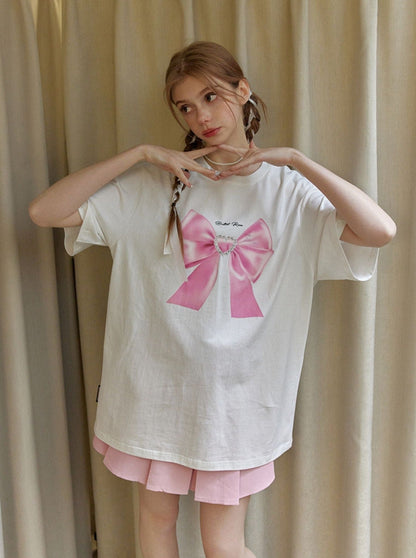 Ribbon Heart Suite Big T -shirt